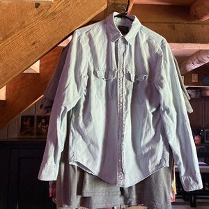 Abercrombie&fitch blue button down